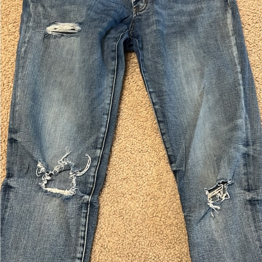 KanCan Distressed Light Blue Skinny Jeans